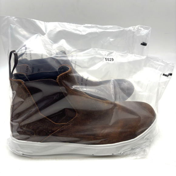 NEW Cross Lite 6726 Brown Leather 5-inch Romeo Safety Toe Boot Men\'s US6 UK5 main image 6